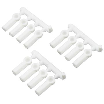 RPM Heavy Duty Rod Ends (12) White (RPM73381)