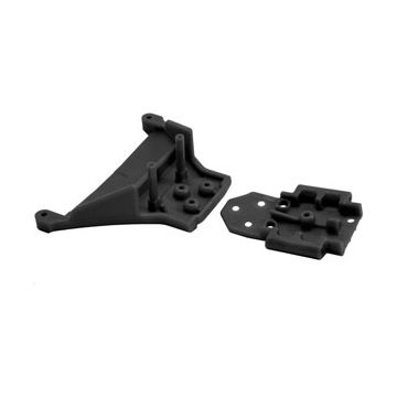 RPM Traxxas Slash Lcg 4X4 Chassis/ 1:10th Rally Front Bulkhead Black (RPM73562)