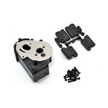 RPM Traxxas 2wd Hybrid Gearbox Housing And Rear Mounts Black (RPM73612)