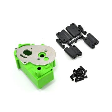 RPM Traxxas 2wd Hybrid Gearbox Housing And Rear Mounts Green (RPM73614)