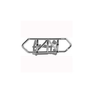 RPM Rear Bumper For Traxxas Slash 4X4 - Chrome (RPM80123)
