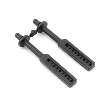 RPM T/E-Maxx Long Body Mounts - Black (RPM80172)