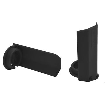RPM Traxxas X-Maxx Shock Shaft Guards - Black (RPM80432)