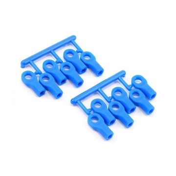 RPM Traxxas Short Rod Ends - Blue (12) (RPM80475)