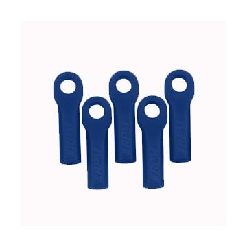 RPM Traxxas Long Rod Ends - Blue(12) Replaces Trx #5525 (RPM80515)