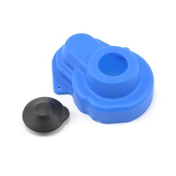 RPM RPM Gear Cover Blue Traxxas Rustler/Stampede/Bandit/Slash (RPM80525)