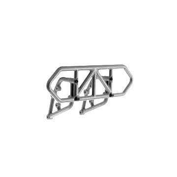 RPM Rear Bumper For Traxxas Slash - Chrome (RPM81003)