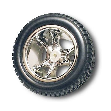 RPM Clawz Rear Assoc Chrome 1/4 AXLes (RPM81493)