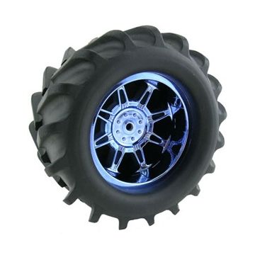RPM Standard Width Maxx 'Monster Spider' Wheels (2) - Blue Chrome (RPM81955)