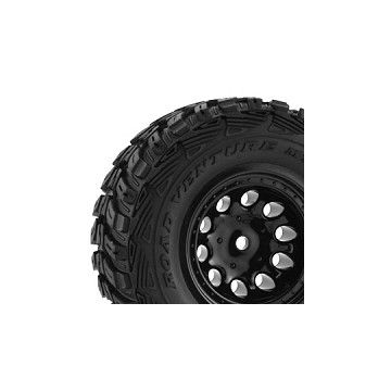 RPM Traxxas Slash 2wd Front Black Wheels (RPM82322)