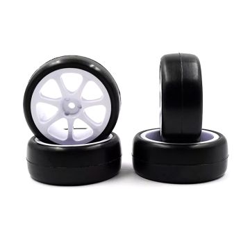 Rush Preglued Carpet Tyres 28CPM - 7 Spoke Wheel (RU0633)