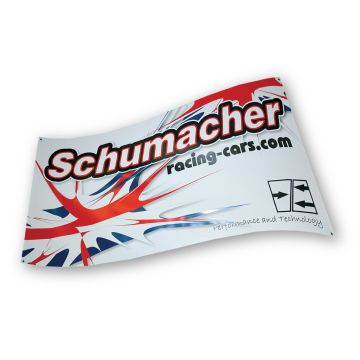 Schumacher BANNER 6x3ft (S500B)