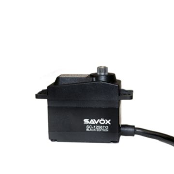 Savox Hight Torque Coreless Digital Servo 20kg @ 6V - Black (SAV-SC1256TGB)