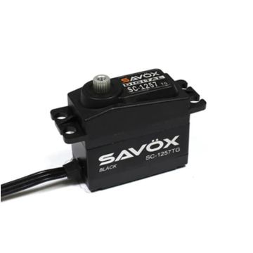 Savox High Torque Coreless Digital Servo 10KG@6.0V Black (SAV-SC1257TGB)