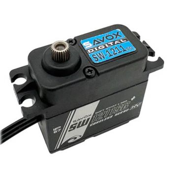 Savox Waterproof Digital Servo, 15kg/0.10S@6V 25kg/0.08s@7.4V (SAV-SW1211SG+)