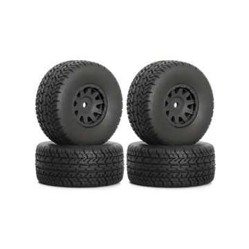 SC Models Arrma Mojave Grom On Road Wheel & Set (4) - Black (SCDTAR11840C)
