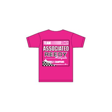 Team Associated/Reedy '80'S T-Shirt - Pink X-Large (SP005PXL)