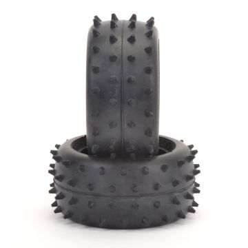 Schumacher Full Spike  2" - Rear Tyres - Yellow CAT (pr) (T650)