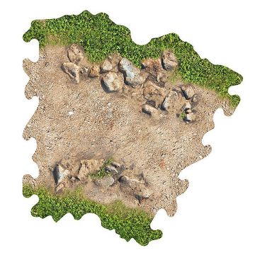 Crawler Park 3 X Rock Bend For 1/24 Rc Crawler Park Circuit (TWDTRK001)