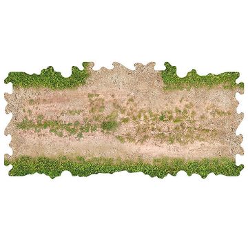 Crawler Park 2 X T-Junction With Grass For 1/24 Rc Crawler Park Circuit (TWDTRK006)