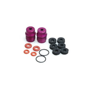 Schumacher Purple Alloy Shock Seal Housing (pr)  (U1818)