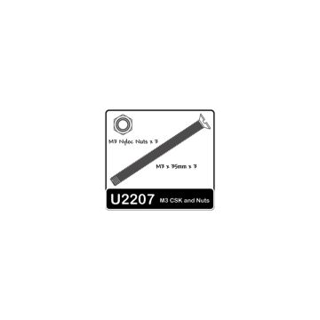 Schumacher SPEED PACK - M3x35 Csk + Nuts (U2207)
