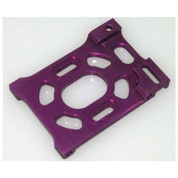 Schumacher Alloy Motor Mount; purple - Mi2/EC (U2726)