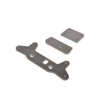 Schumacher Front Shock Bkt and Straps etc - GTR (U2805)