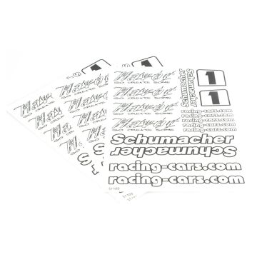 Schumacher Decal sheet - Havoc (U2948)