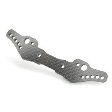 Schumacher C/F Shock Bkt; Rear - Low - Mi3/.5 (U3153)