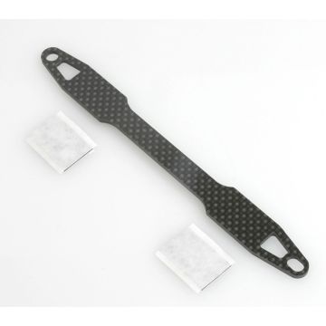 Schumacher C/F LiPo Strap with adhesive pads - CAT SX (U3482)