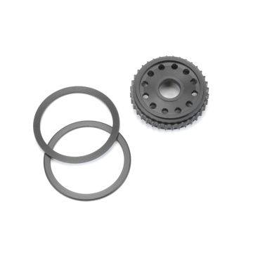 Schumacher CNC Ball Diff Pulley and Fences; 36T - Mi4-Mi5evo (U3508)