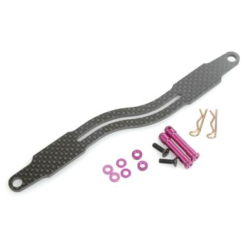 Schumacher C/F LiPo Strap and Posts - Mi1-Mi4 (U3513)