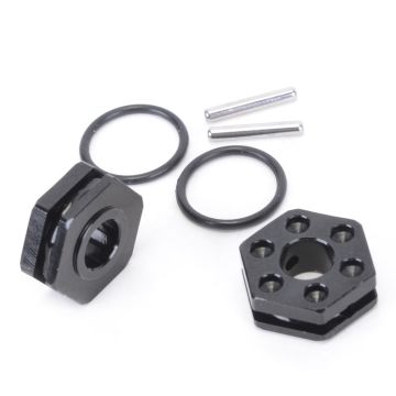 Schumacher Alloy Wheel Hex - Medium pr - Mi4-Mi8,FT,FT8,Neon (U3525)