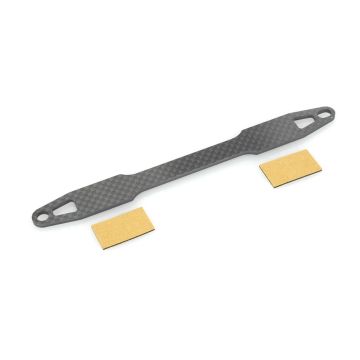 Schumacher C/F LiPo Strap + Adhesive Pads - CAT SX2 (U3593)