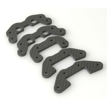 Schumacher C/F Link Mount Options; Fr + Rr - Cougar SV  Set 5 (U3759)