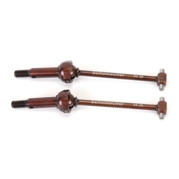 Schumacher Driveshaft; Steel Rear pr - Mi4CX-Mi6evo (U3824)