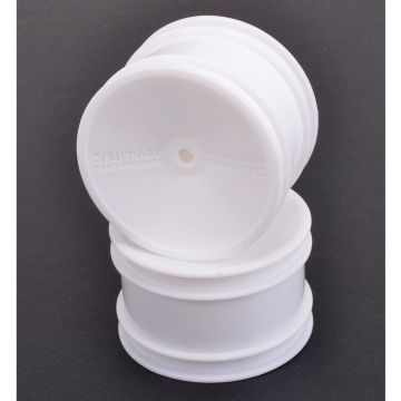 Schumacher Wheel Rear 2WD/4WD pin drive Flexlite White - pr  (U4101)