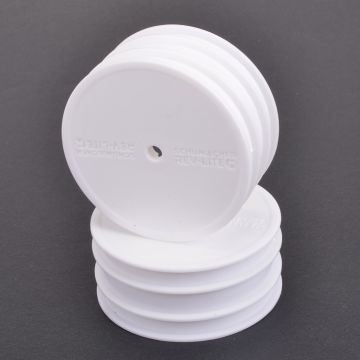 Schumacher Wheel Front 4WD pin drive Flexlite White - pr (U4102)