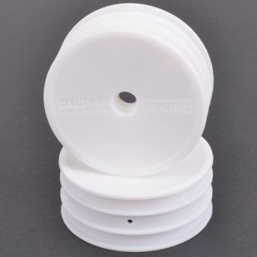 Schumacher Wheel Front Med 2WD - Flexlite White - pr (U4103)