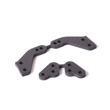 Schumacher C/F Steering Arm & Rear Hub Arm (kit) - Mi5 - 2pr (U4293)