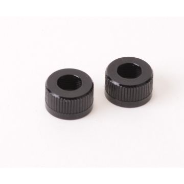 Schumacher Shock Seal Cap (Black) pr - Mi5,Mi6/evo (U4300)