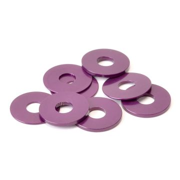 Schumacher Alloy Wheel Hex Shims 0.50/1.00mm 8pc - Touring (U4321)