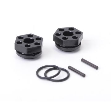 Schumacher Alloy Wheel Hex Rear - Off Road - pr (U4388)