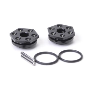 Schumacher Alloy Wheel Hex Front - 2WD -pr (U4389)