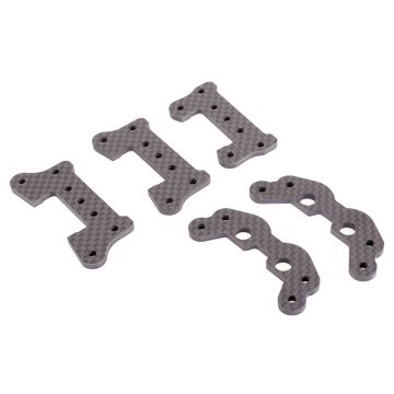 Schumacher C/F Link Mount Options; Fr + Rr Cougar KR  Set5  (U4394)