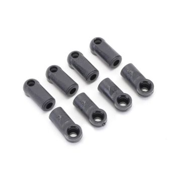 Schumacher Ball Sockets Long Pro Black pk8 (U4547)