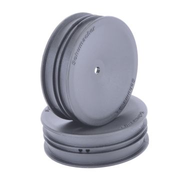 Schumacher Wheel; Hex - Slim - 2WD - Black (U4660)