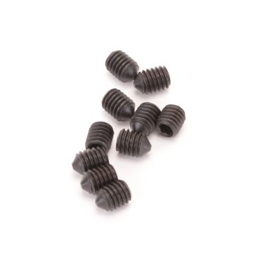 Schumacher SPEED PACK - M3x4 Grub Screw - Cone Point (10pcs) (U4662)