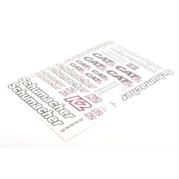 Schumacher Decal Sheet - CAT K2 (U4781)